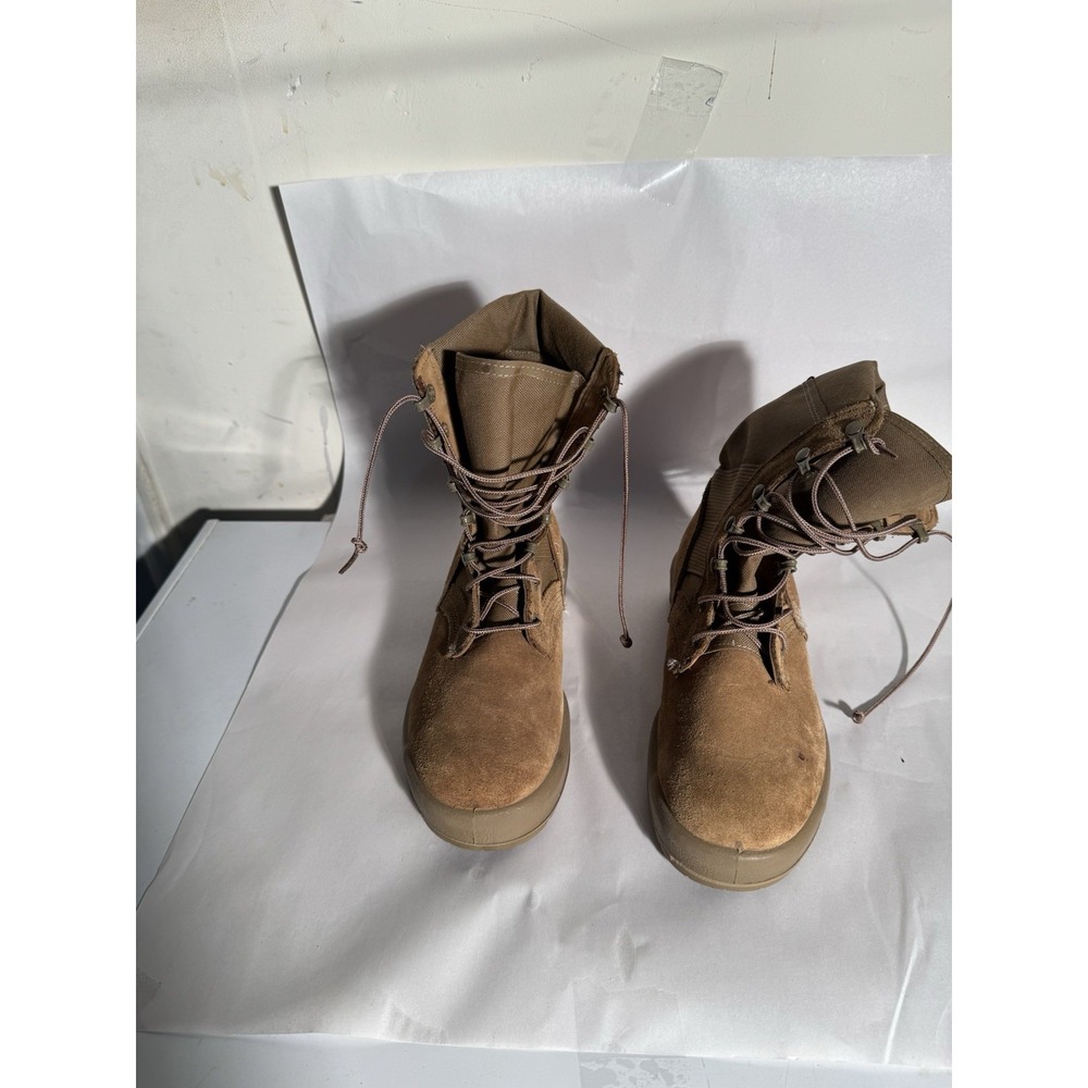 Belleville C390 8 Inch Hot-Weather Combat Boots  Active-Duty Army Leather 05.5W‎